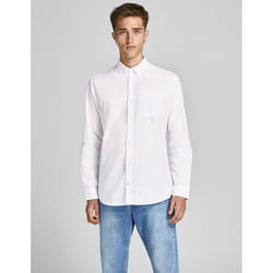 Jack&Jones Chemise 12182486 Blanc Slim Fit