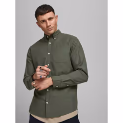 Jack&Jones Chemise 12182486 Blanc Slim Fit - Vue supplémentaire 8