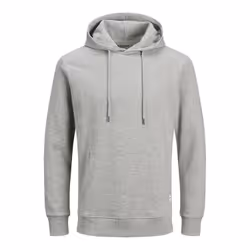 Jack & Jones 12182537, Adulte, Gris, S, SML, 1 pièce(s), Coton, Polyester
