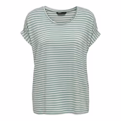 ONLY 15206243, Tee-shirt, Adulte, Femelle, Vert, M, SML