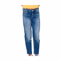 ONLY 15219307, Jeans, Femelle, Enfant, Bleu, Coupe droite, Avant