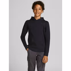 Jack & Jones 12184813, Mâle, Noir, 140 cm, Coton, Polyester, 85% Coton, 15% Polyester, Ne pas javelliser