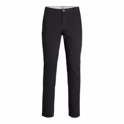 Jack & Jones 12174152, Chino, Adulte, Noir, EUE, Coton, Elastane, 98% Coton, 2% Élasthanne