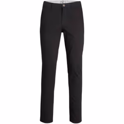 Jack & Jones 12174152, Chino, Adulte, Noir, EUE, Coton, Elastane, 98% Coton, 2% Élasthanne