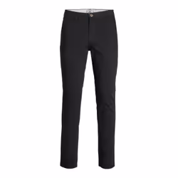 Jack & Jones 12174152, Chino, Adulte, Noir, EUE, Coton, Elastane, 98% Coton, 2% Élasthanne