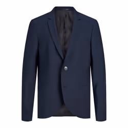 Jack & Jones 12182245, Mâle, 176, EUE, Elastane, Polyester, Laine, Bleu