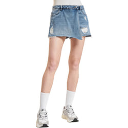 ONLY Jupe en jean Texas 15227220 Bleu Regular Fit