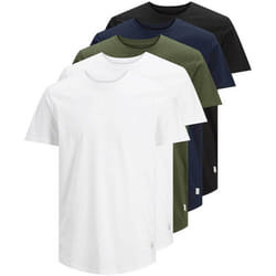 Jack&Jones Lot de 5 t-shirts Noa 12183653 Multicolore Regular Fit
