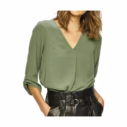 ONLY 15226911, Haut (vêtement), Adulte, Femelle, Vert, Sea Spray, Col V