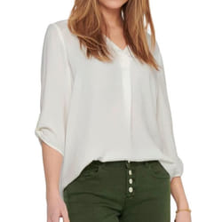 JDY Chemisier Divya 15226911 Blanc Regular Fit