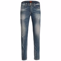 Jack & Jones 12185870, Jeans, Adulte, Bleu, EUE, Coton, Elastane, Polyester, 89% Coton, 10% Polyester, 1% Élasthanne