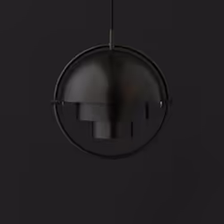 GUBI Multi-Lite, Noir
