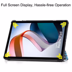CoreParts TABX-XMI-COVER9 étui pour tablette 26,9 cm (10.6") Folio porte carte Multicolore - Vue supplémentaire 4