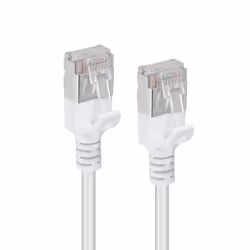 Microconnect V-FTP6A10W-SLIM câble de réseau Blanc 10 m Cat6a U/FTP (STP) - Vue supplémentaire 2