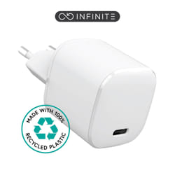 eSTUFF ES637025 chargeur d'appareils mobiles Smartphone, Smartwatch, Tablette Blanc Secteur Charge rapide Intérieure