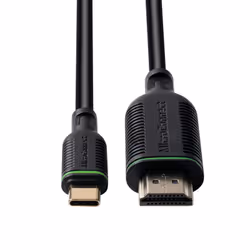 Microconnect MC-USBCHDMI2 câble vidéo et adaptateur 2 m USB Type-C HDMI Noir - Vue supplémentaire 2