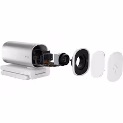 HP 960 4K Streaming webcam 8 MP 3840 x 2160 pixels USB Argent - Vue supplémentaire 8