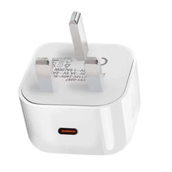 eSTUFF ES636026-BULK chargeur d'appareils mobiles Smartphone, Smartwatch, Tablette Blanc Secteur Charge rapide Intérieure