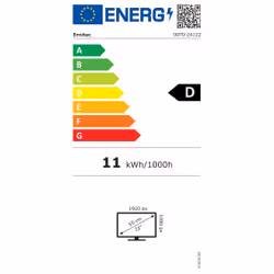 Ernitec 0070-24222-AC écran plat de PC 22" Full HD LED Noir