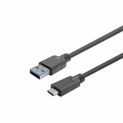 Vivolink PROUSBCAMM15, 15 m, USB C, USB A, USB 3.2 Gen 1 (3.1 Gen 1), 5000 Mbit/s, Noir