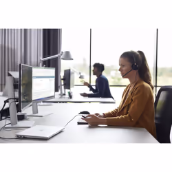 HP Poly Micro-casque monaural Poly EncorePro 510V VoiceTube + fonction Quick Disconnect - Vue supplémentaire 2