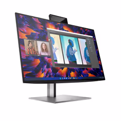 HP Z24m G3 QHD Conferencing Display écran plat de PC 23.8" Quad HD LCD Argent - Vue supplémentaire 2