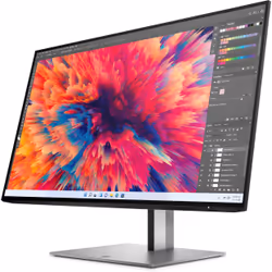 HP Z24q G3 QHD Display écran plat de PC 23.8" Quad HD LCD Argent - Vue supplémentaire 5