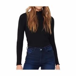 ONLY 15228065, Haut (vêtement), Adulte, Femelle, Noir, S, SML