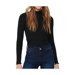 JDY Chemisier Fransiska 15228065 Noir Slim Fit