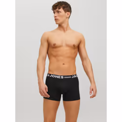 Jack&Jones Lot de 3 boxers Sense 12081832 Noir - Vue supplémentaire 7