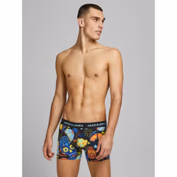 Jack&Jones Lot de 3 boxers Sugar Skull 12185485 Multicolore - Vue supplémentaire 5