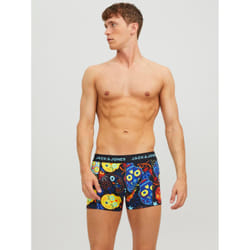 Jack&Jones Lot de 3 boxers Sugar Skull 12185485 Multicolore