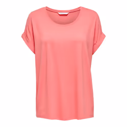 ONLY 15106662, Tee-shirt, Adulte, Femelle, Rose, Rose, XL, SML
