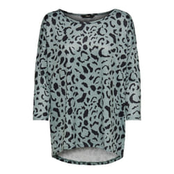 ONLY 15144286 Haut (vêtement) Col rond Manches longues Elastane, Polyester