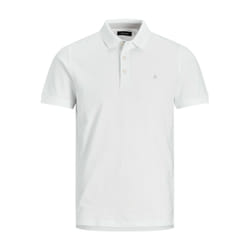 Jack&Jones Polo Paulos 12136668 Blanc Slim Fit