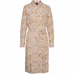 Robe longue - couleur : Beige