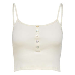 ONLY Top Nessa 15231169 Beige Slim Fit