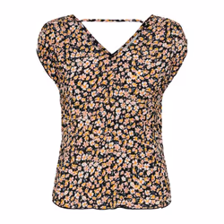T-shirt femme Only onlfuchsia plisse wovens