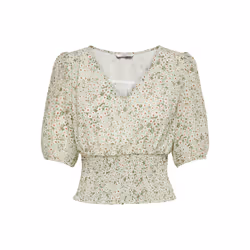 T-shirt femme Only onlmille mini maria-flower smock