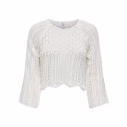 ONLY 15233173, Pullover, Adulte, Femelle, Blanc, XL, SML