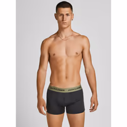 Jack&Jones Lot de 3 boxers Flower 12194284 Noir - Vue supplémentaire 7