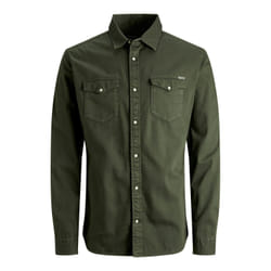 Jack&Jones Chemise Sheridan 12138115 Vert Slim Fit