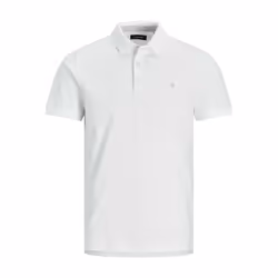Jack & Jones 12136668, Blanc, S, SML, Coton, 100% Coton