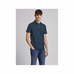 Jack &amp; Jones 12136668, Bleu, XL, SML, Coton, 100% Coton