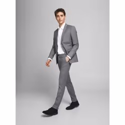 Jack&Jones Costume Franco 12181339 Gris Super Slim Fit - Vue supplémentaire 8