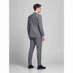 Jack&Jones Costume Franco 12181339 Gris Super Slim Fit