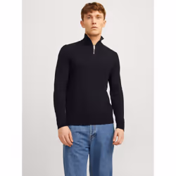 Jack & Jones 12189339_2161.59, Noir, XS, Coupe régulière, Manches longues, 1 pièce(s)