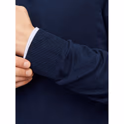 Jack&Jones Pull Emil 12189339 Bleu marine Regular Fit - Vue supplémentaire 5