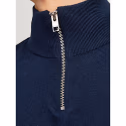 Jack&Jones Pull Emil 12189339 Bleu marine Regular Fit - Vue supplémentaire 6