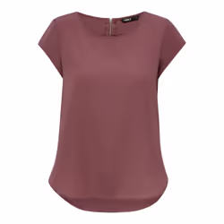 ONLY 15142784, Adulte, Femelle, Marron, Rouge, Rose, Monochromatique, Manche courte, Coupe large